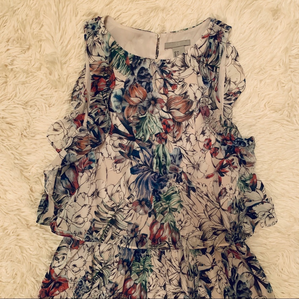 Floral Flowy Maxi Dress